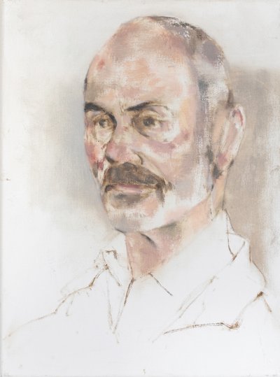 Mike, portretstudie, 2018 door Ching Fun Tso