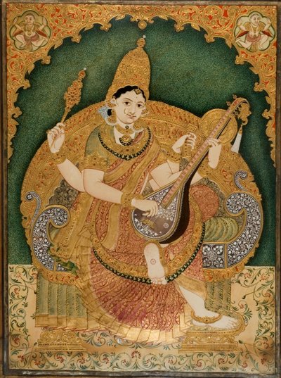 Saraswati door Chitragara Krishnappa
