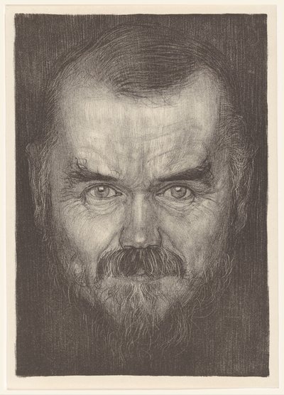 Portret van Frederik van Eeden door Chris Lebeau