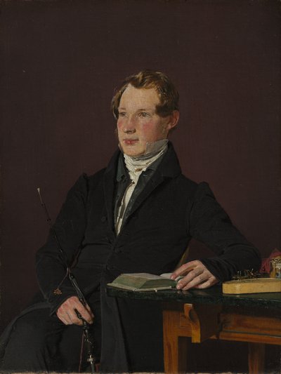 Dr. Johann Henning Kjetil Hjardemaal door Christen Købke (Danish