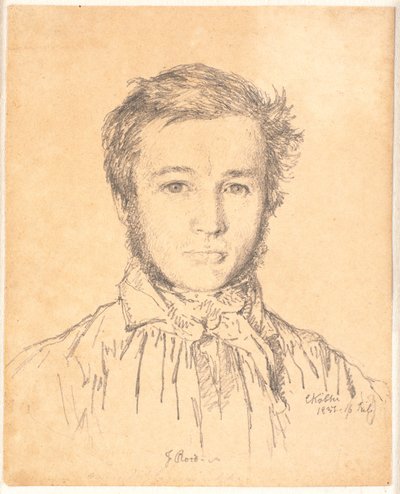 Portret van Jørgen Roed door Christen Købke