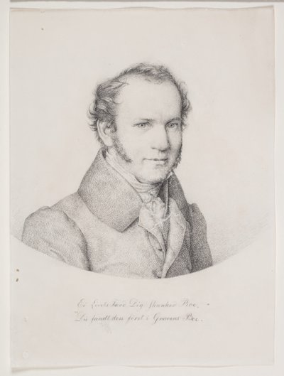 Portret van Niels Schyth door Christen Købke