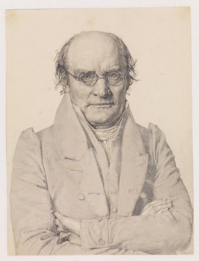Portret van Professor Frederik Christian Sibbern door Christen Købke