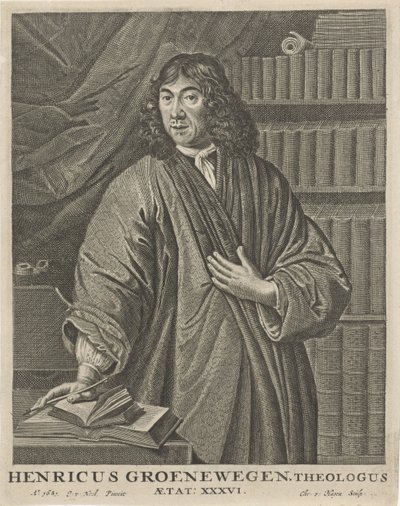 Portret van Henricus Groenewegen door Christiaan Hagen