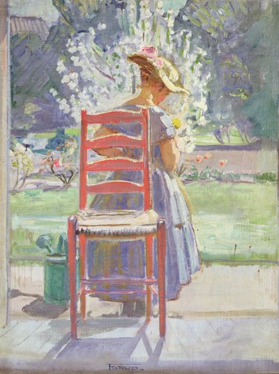 Op het Terras door Christian Carl Forup