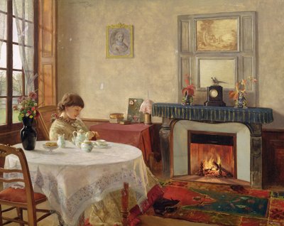 Interieur door Christian Eriksen Skredsvig