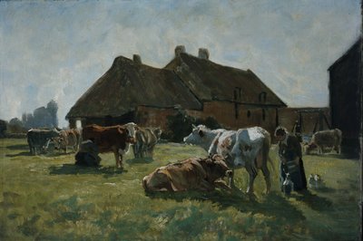 Studie voor vorm in Venoix door Christian Eriksen Skredsvig