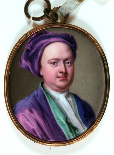 Edward Lord Harley, 1719 door Christian Friedrich Zincke