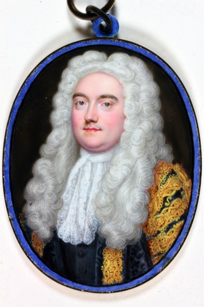 John Verney Meester van de Rollen, 1739 door Christian Friedrich Zincke