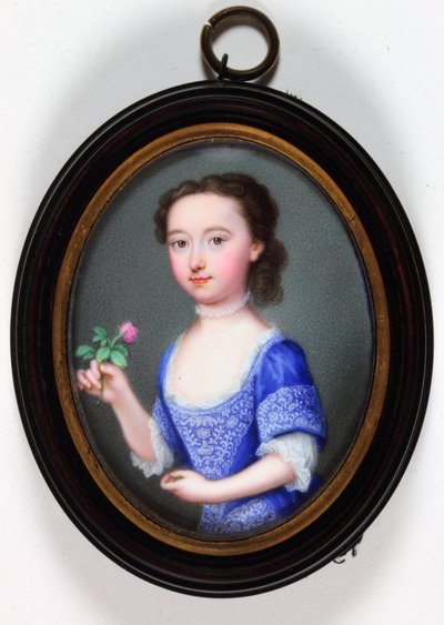 Lady Elizabeth Cavendish Bentinck, later Markiezin van Bath door Christian Friedrich Zincke