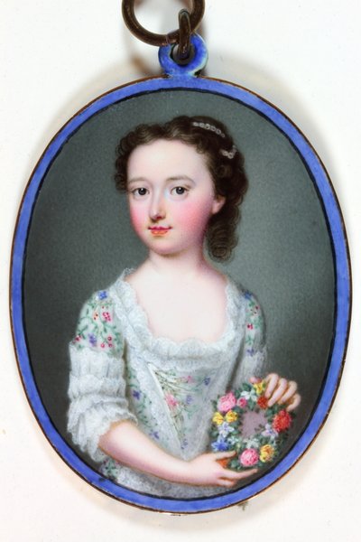 Lady Elizabeth Cavendish Bentinck, later Markiezin van Bath door Christian Friedrich Zincke