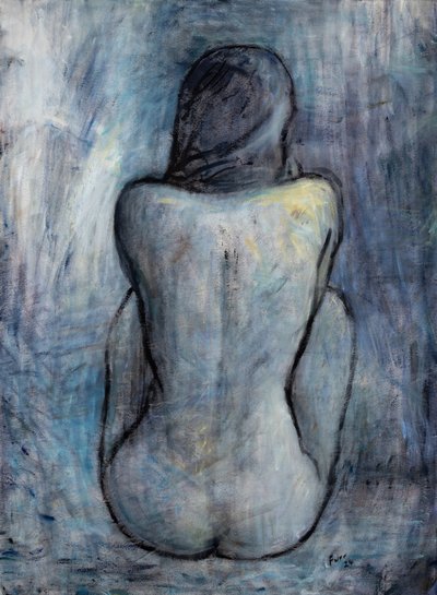 Blauwe Naakt door Christian Furr