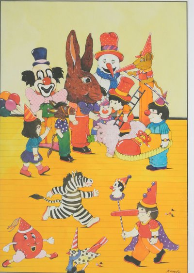 Dierenfeest door Christian Kaempf