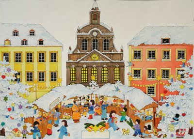 Kerstmarkt door Christian Kaempf