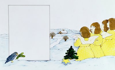 De Engel Kerstliedzangers door Christian Kaempf
