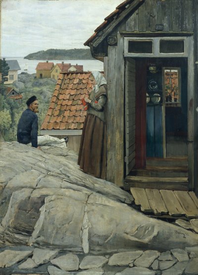 Van de Kust door Christian Krohg