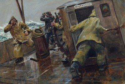 Grondbreker door Christian Krohg