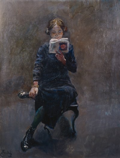 Gudrun door Christian Krohg