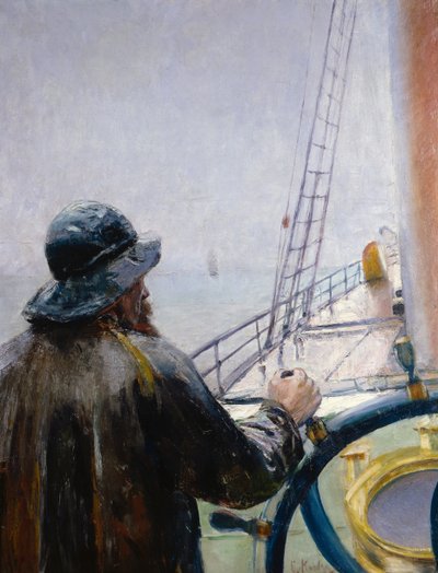 Dikte van de regen door Christian Krohg