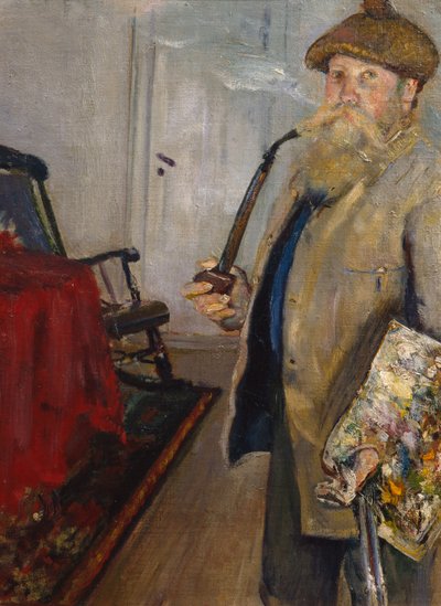 Zelfportret door Christian Krohg