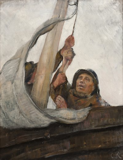 Zeilen door Christian Krohg