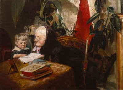 Het geïllustreerde boek door Christian Krohg