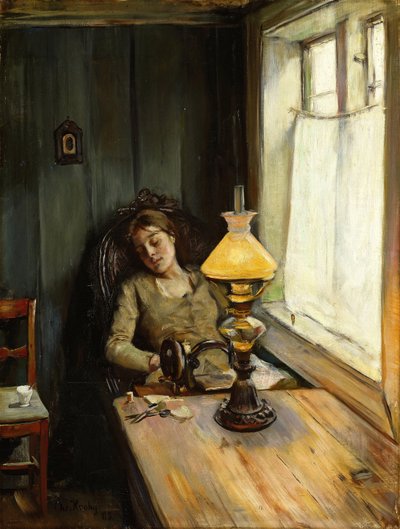 Moe door Christian Krohg
