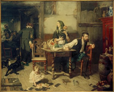 Tot in de vroege ochtend (De spelers) door Christian Ludwig Bokelmann