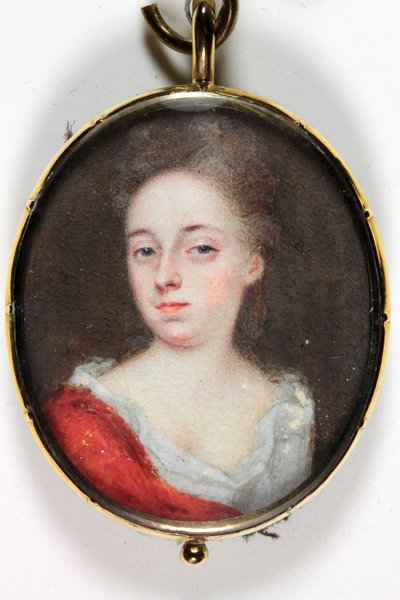 Een dame, waarschijnlijk Lady Dorothy Savile, gravin van Burlington door Christian Richter