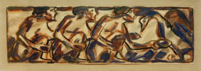 Figurenfries door Christian Rohlfs