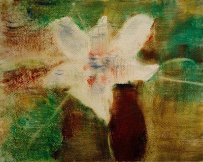 Magnoliabloesem door Christian Rohlfs