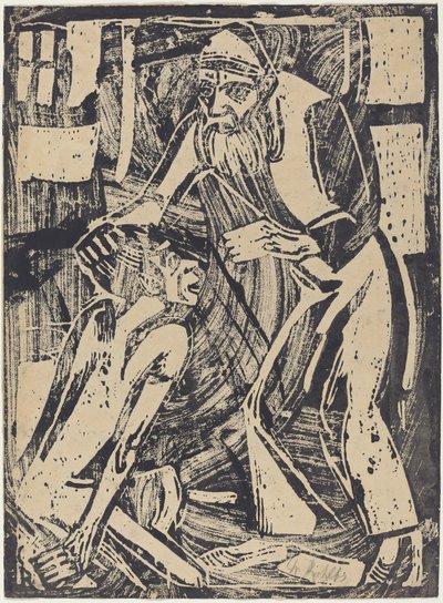 Terugkeer van de Verloren Zoon, 1916 door Christian Rohlfs