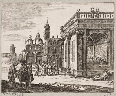 Illustratie voor Adam Olearius, "Persianischer Rosenthal von einem Sinnreichen Poeten Schich Saadi [...]", Schleswig 1660 door Christian Rothgiesser