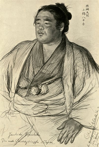 Konishiki Yasokichi door Christian Wilhelm Allers