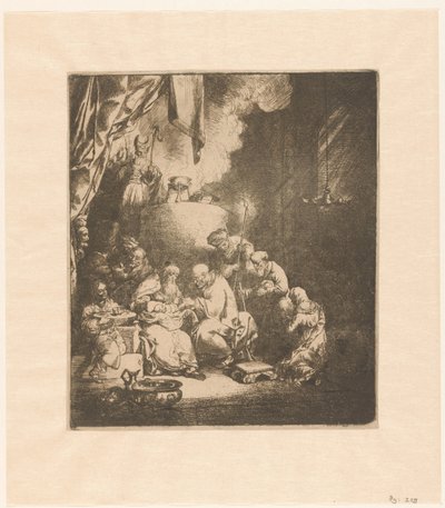 Besnijdenis van Christus door Christian Wilhelm Ernst Dietrich