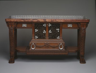 Vanderbilt Console door Christian and Gustave  Herter