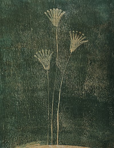 Groene bloemen door Christina Misuro