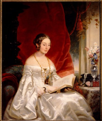 Portret van prinses Maria Ivanovna Kotsjoebei, geboren Baryatinskaya door Christina Robertson