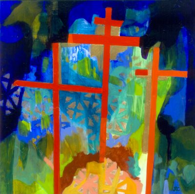 Golgotha, c. 2009 door Christina Saj