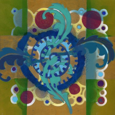 Meditatie 17, c. 2017 door Christina Saj