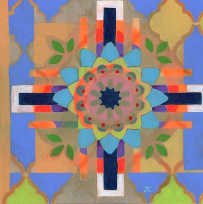 Meditatie 25, c. 2017 door Christina Saj