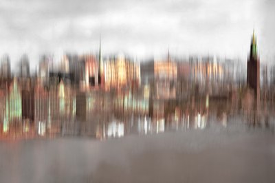Abstract: Stadslicht door Christina Sillen