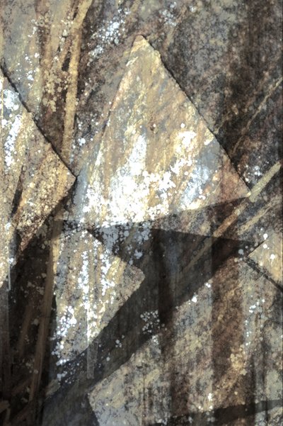 Abstracte steengeometrie door Christina Sillen