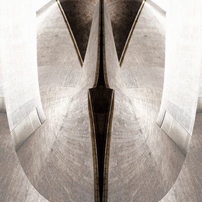 Donkere architectonische scheiding door Christina Sillen