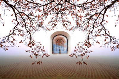 Dromerige herfstboog door Christina Sillen
