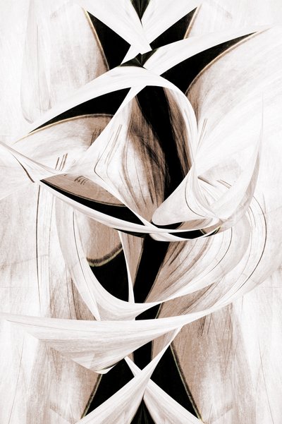 Elegante abstracte rondingen door Christina Sillen