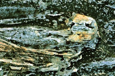 Laagjes aarde met textuur door Christina Sillen