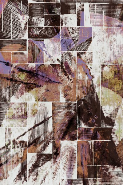 Structuurrijk, aards en abstract door Christina Sillen