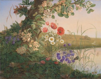 Bloemenstuk door Christine Løvmand