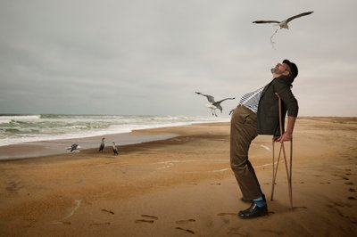 Een sprookjesachtige ontmoeting op het strand door Christine von Diepenbroek